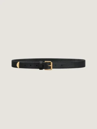 Ceinture Voyou en cuir brillant