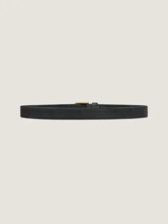 Ceinture Voyou en cuir brillant