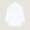 Chemise asymétrique en popeline Chemise asymétrique en popeline
