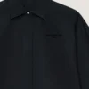 Chemise cocon en popeline avec broderie Givenchy