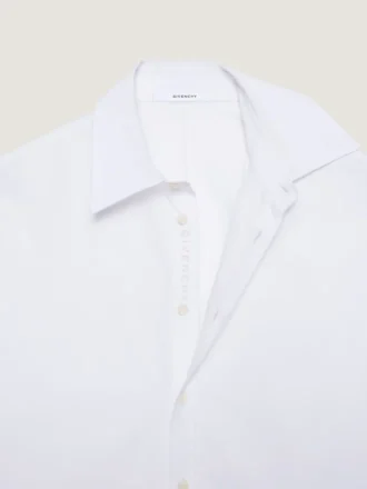 Chemise Cocoon à coutures couture en coton