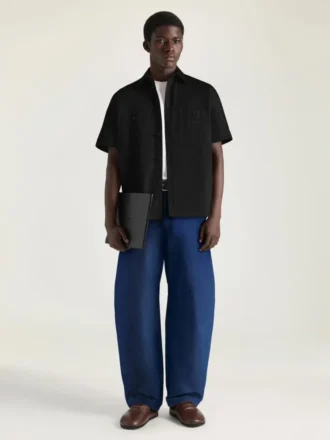 Chemise couture en coton avec patch Givenchy Paris