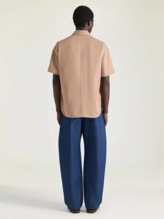 Chemise couture en coton avec patch Givenchy Paris