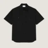 Chemise couture en coton avec patch Givenchy Paris Chemise couture en coton avec patch Givenchy Paris
