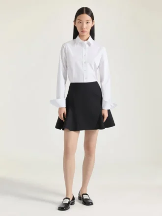 Chemise en popeline avec broderie Givenchy