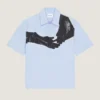 Chemise en popeline à imprimé surréaliste