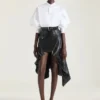 Chemise fendue Cocoon en popeline Chemise fendue Cocoon en popeline