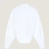 Chemise fendue Cocoon en popeline Chemise fendue Cocoon en popeline