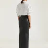 Chemise rayée en coton et soie Chemise rayée en coton et soie