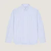 Chemise à rayures et coutures couture en coton Oxford Chemise à rayures et coutures couture en coton Oxford