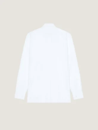 Chemise Slim Fit en popeline avec broderie Givenchy