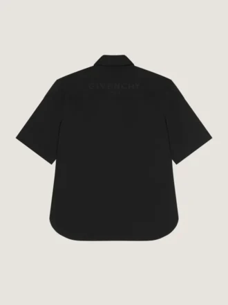Chemise zippée à coutures couture