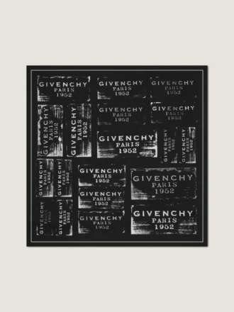 Châle Givenchy Stamp en soie