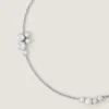 Collier court Crystal Pearl en métal, cristaux et perles Collier court Crystal Pearl en métal, cristaux et perles