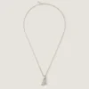 Collier Givenchy Tape en métal et émail Collier Givenchy Tape en métal et émail