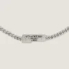 Collier Givenchy Tape en métal et émail Collier Givenchy Tape en métal et émail