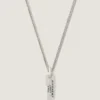 Collier Givenchy Tape en métal et émail Collier Givenchy Tape en métal et émail
