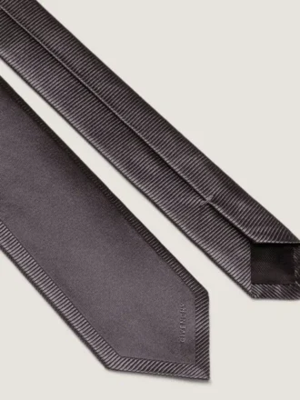 Cravate Givenchy en soie avec détails jacquard
