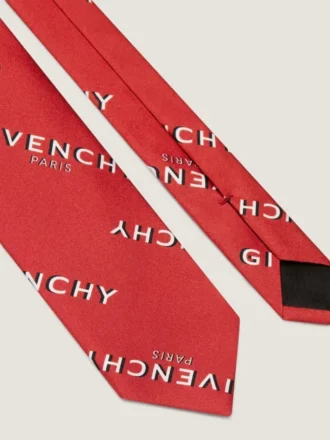Cravate Givenchy Shadow en soie