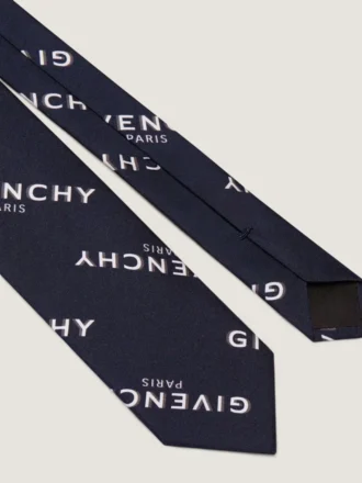 Cravate Givenchy Shadow en soie