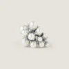 Earcuff Crystal Pearl en métal et perles Earcuff Crystal Pearl en métal et perles