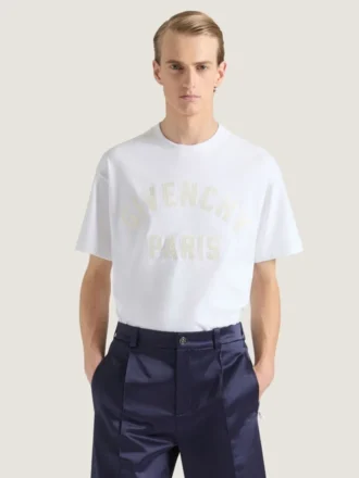 en coton avec broderie « Givenchy Paris »