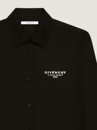 en popeline de coton avec broderie du tampon Givenchy en popeline de coton avec broderie du tampon Givenchy
