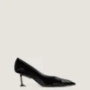 Escarpins Boudoir Fold en cuir verni Escarpins Boudoir Fold en cuir verni