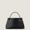 Grand sac à poignées en cuir Grand sac à poignées en cuir