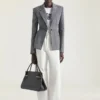Grand sac à poignées en cuir Grand sac à poignées en cuir
