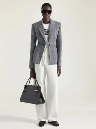 Grand sac à poignées en cuir
