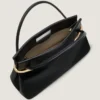 Grand sac à poignées en cuir Grand sac à poignées en cuir