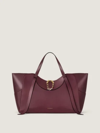 Grand sac Snatch en cuir grainé