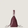 Grand sac Snatch en cuir grainé Grand sac Snatch en cuir grainé