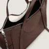 Grand sac Snatch en cuir grainé Grand sac Snatch en cuir grainé