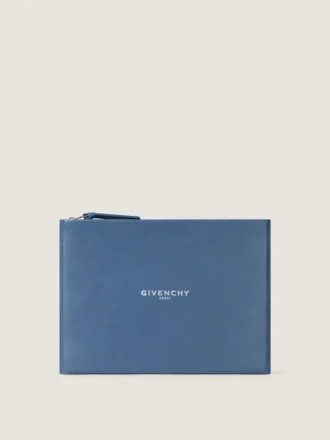 Grande pochette en cuir estampillée Antigona