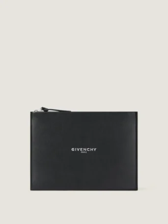 Grande pochette en cuir estampillée Antigona