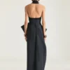 Haut dos nu en laine et viscose Haut dos nu en laine et viscose