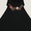 Haut dos nu en viscose avec cristaux Haut dos nu en viscose avec cristaux