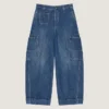 Jean cargo cocoon bleu court Jean cargo cocoon bleu court