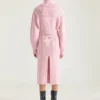 Jupe crayon mi-longue en laine