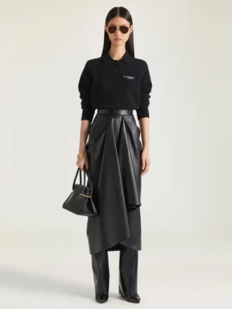 Polo en laine et cachemire
