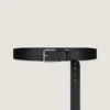 Longue ceinture en cuir grainé Longue ceinture en cuir grainé