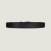 Longue ceinture en cuir grainé Longue ceinture en cuir grainé