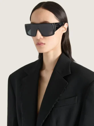 Lunettes de soleil carrées en acétate