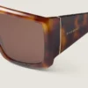 Lunettes de soleil carrées en acétate Lunettes de soleil carrées en acétate