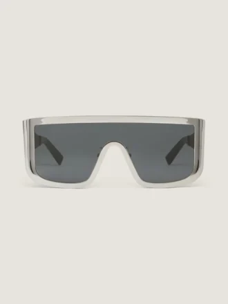 Lunettes de soleil carrées en métal
