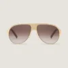 Lunettes de soleil Givenchy Bold en métal Lunettes de soleil Givenchy Bold en métal