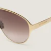 Lunettes de soleil Givenchy Bold en métal Lunettes de soleil Givenchy Bold en métal