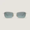 Lunettes de soleil unisexe Gv Speed en métal et émail